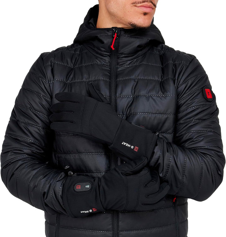 G-HEAT – Beheizbare Handschuhe für Herren & Damen mit Akku | Wasserabweisend, Winddicht, Silikon-Gri