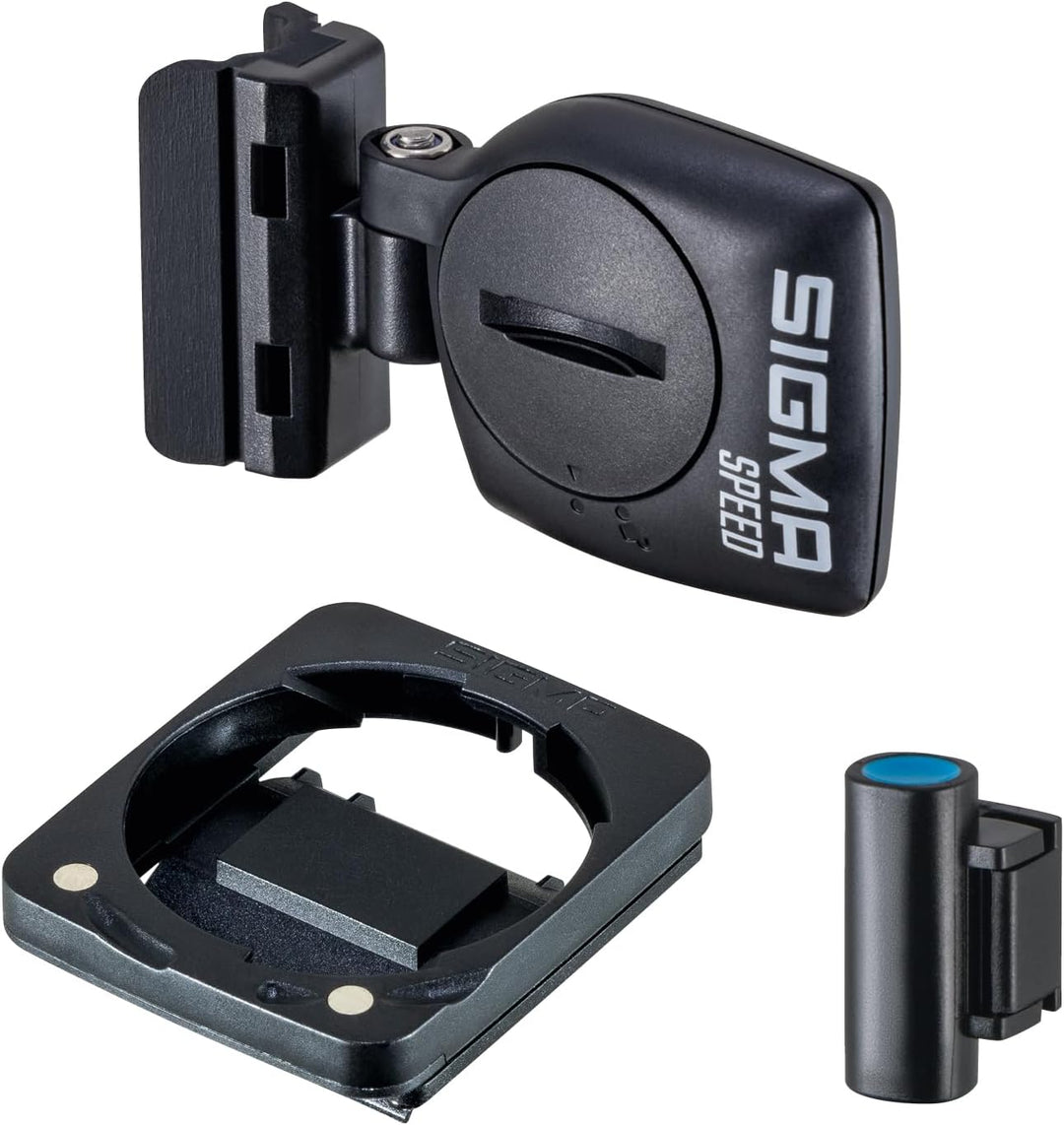 SIGMA STS Rad 2 KIT 2450 | Geschwindigkeitsmessung für Digitale Funkfahrradcomputer (CR2450) | Kit f