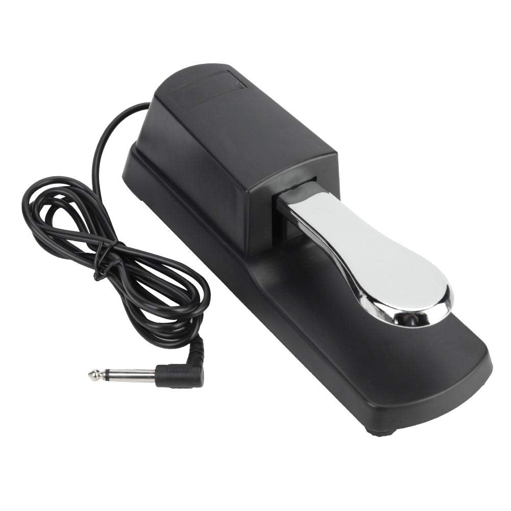 Elektronisches Klavier-Pedal, universell tragbar, elektronische Tastatur, Sustain Pedal für digitale