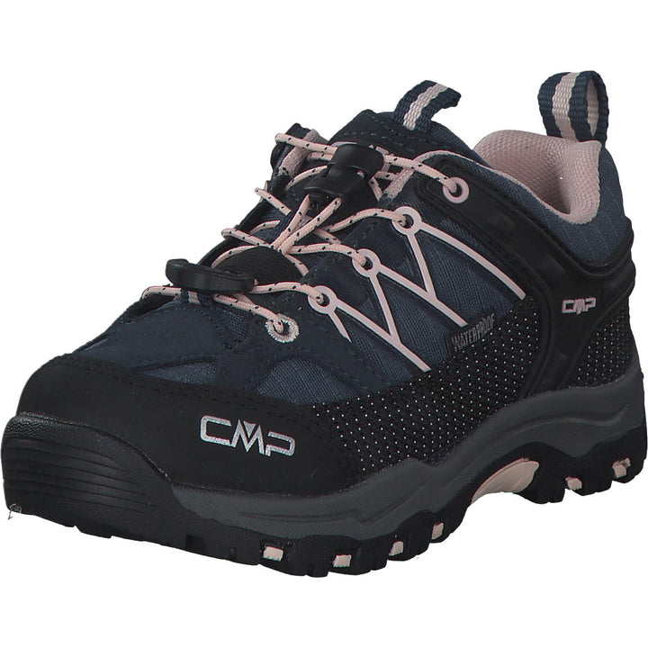 CMP Unisex Kinder Rigel Low Shoe Wp Trekking-& Wanderhalbschuhe 41 EU Asphalt Rose, 41 EU Asphalt Ro