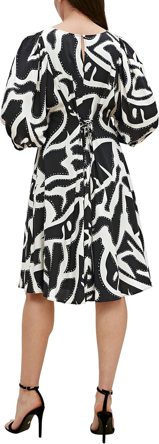 Comma Damen Kurz Kleid 38 99c5 Schwarz, 38 99c5 Schwarz