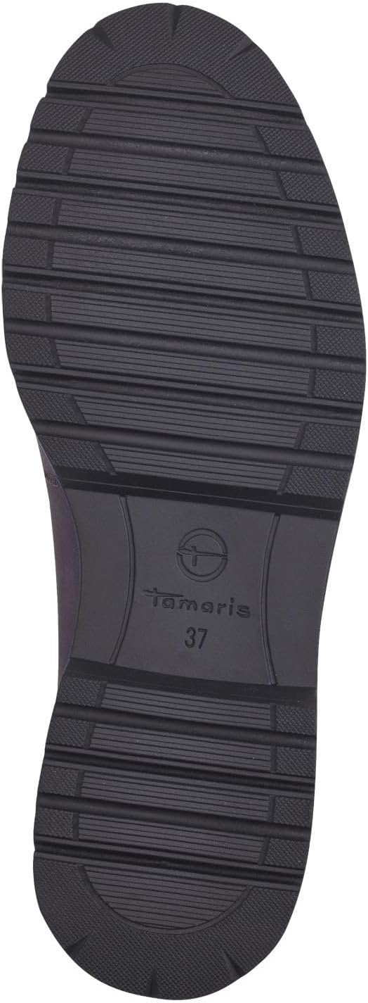 Tamaris Damen Slipper, Frauen Slip On,TOUCHit-Fussbett 38 EU Schwarz Dark Grey, 38 EU Schwarz Dark G