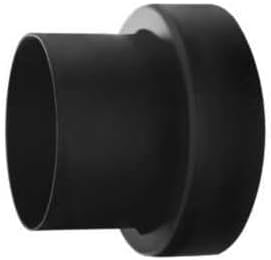 Ofenrohr Rauchrohr Erweiterung Abzugrohr Rohrerweiterung von 120 auf 130 mm Senotherm 2mm Kaminrohr