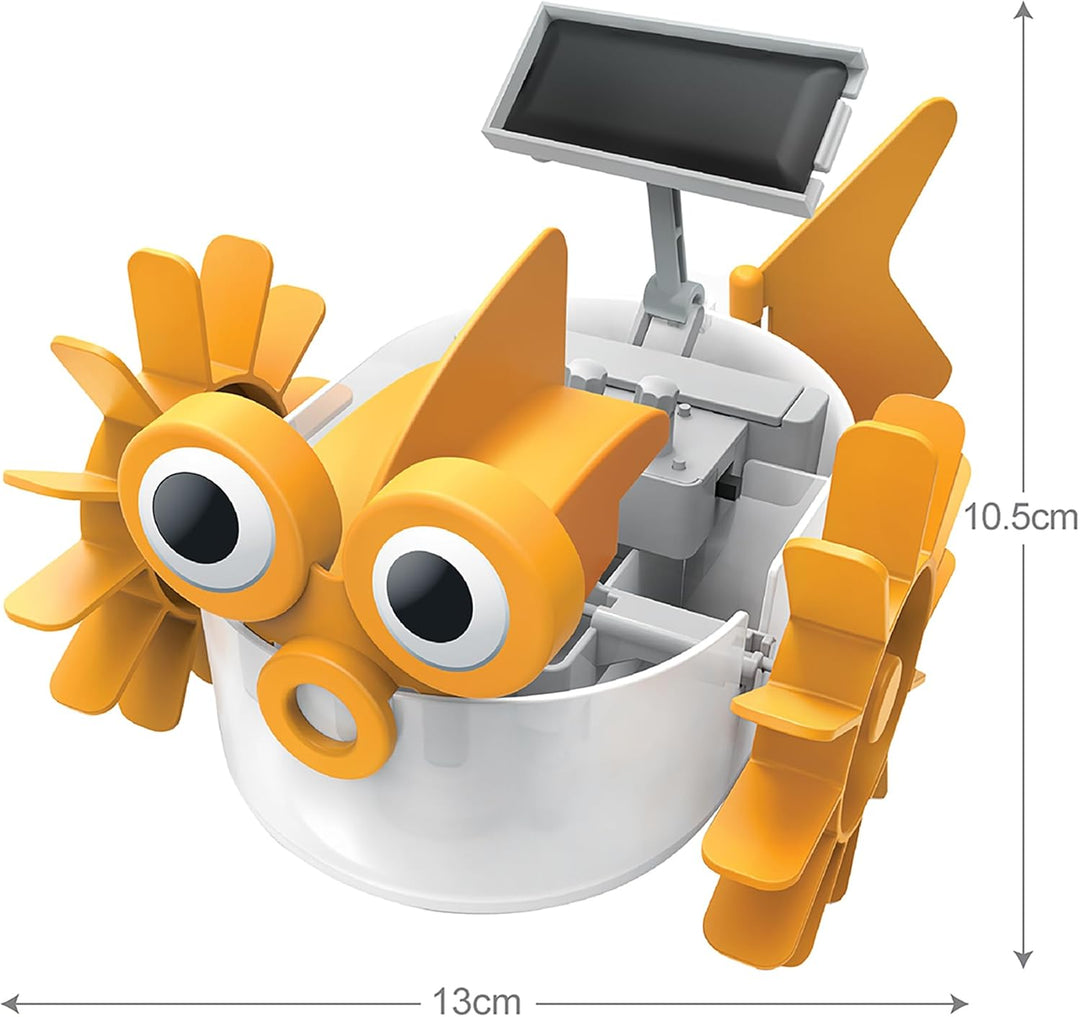 4M 403415 Green Science Aqua Robot-Solar Hybrid Power, Multi Wasser Roboter, Wasser Roboter
