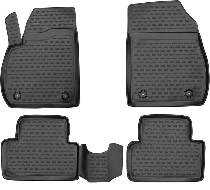 Element Passgenaue Premium Antirutsch Gummimatten Fussmatten OPEL Mokka X 2012-2020
