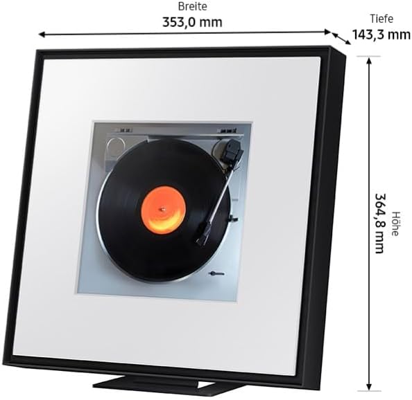 Samsung Music Frame HW-LS60D Soundbar für TV-Geräte, Music Frame Design im Bilderrahmen-Stil, Blueto