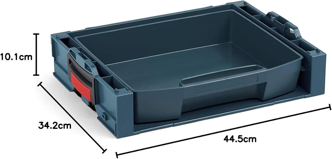 i-BOXX Rack aktiv mit LS-Schublade 72 in professional blau | Werkzeugkoffer stapelbar L-BOXX | Werkz