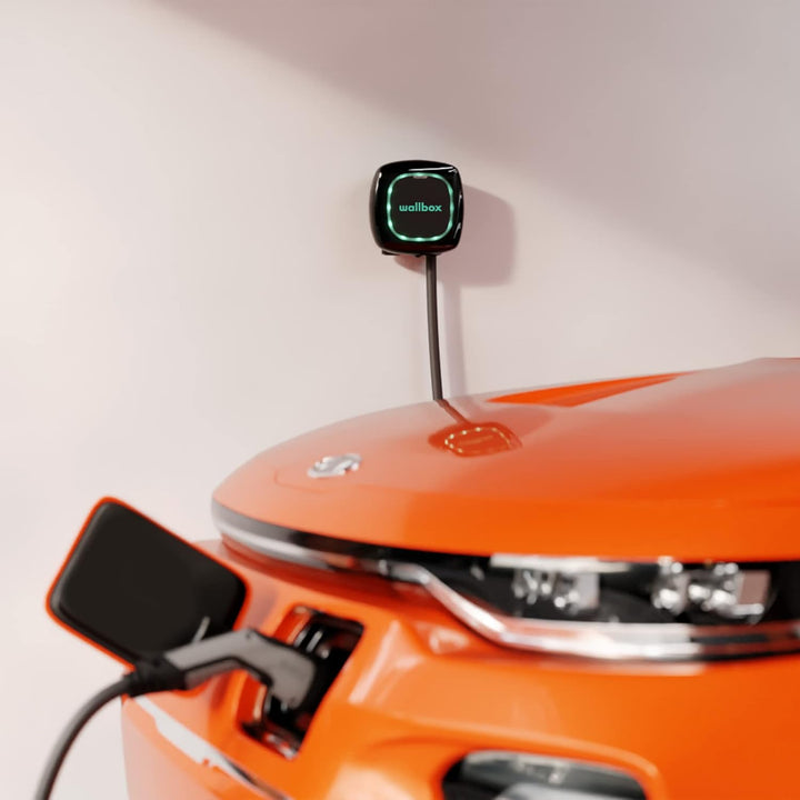 Wallbox Pulsar Plus Ladegerät für Elektrofahrzeuge. Mit Einstellbarer Leistung von bis zu 22 kW. Lad