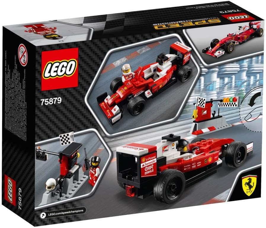 LEGO Speed Champions 75879 - Scuderia Ferrari SF16-H Single, Single