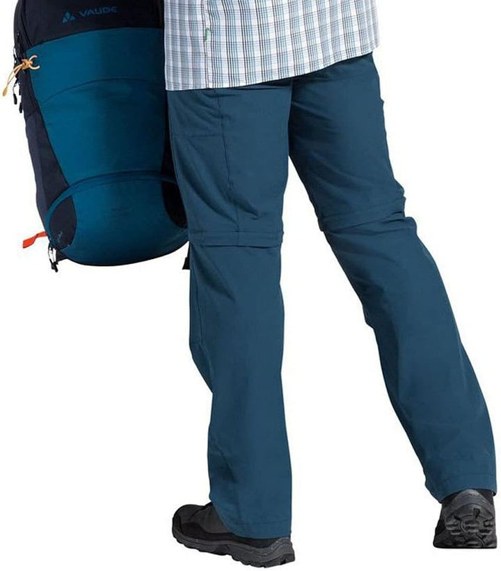 Vaude Herren Hose Men's Farley Stretch Zo Pants 56 Baltic Sea, 56 Baltic Sea