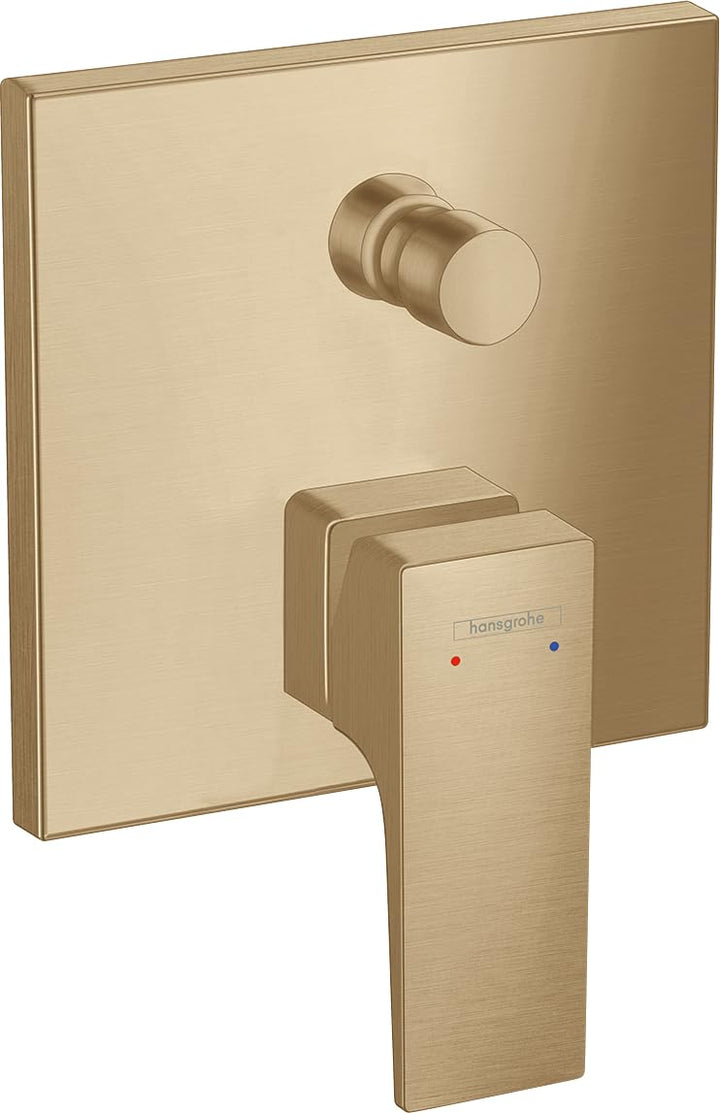 hansgrohe Wannenarmatur Metropol, Unterputz Einhebel-Wannenmischer, Brushed Bronze Brushed Bronze He