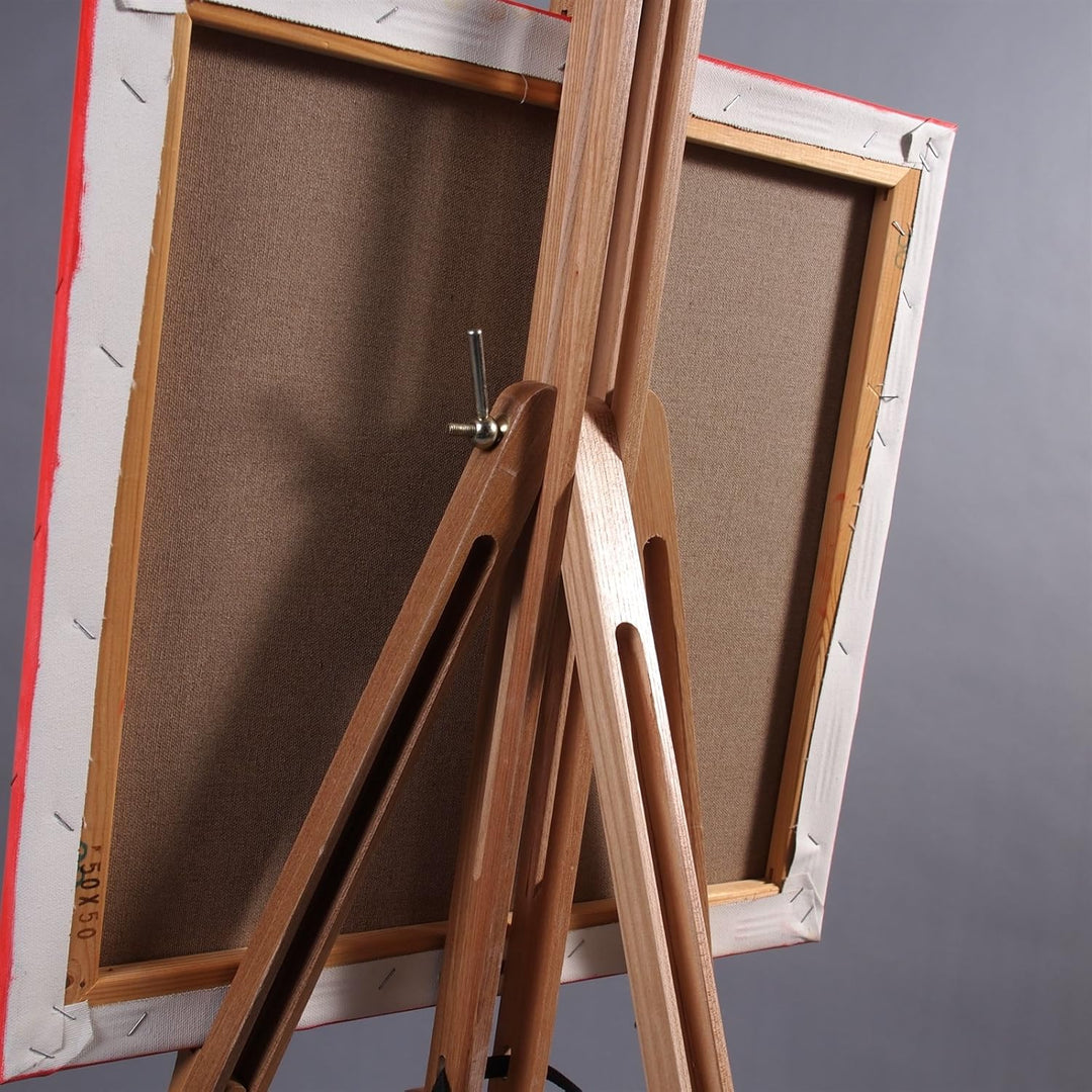 DESIGN DELIGHTS STAFFELEI Klimt 180cm | geöltes Buchenholz | tragbare Künstler Feldstaffelei für Kei