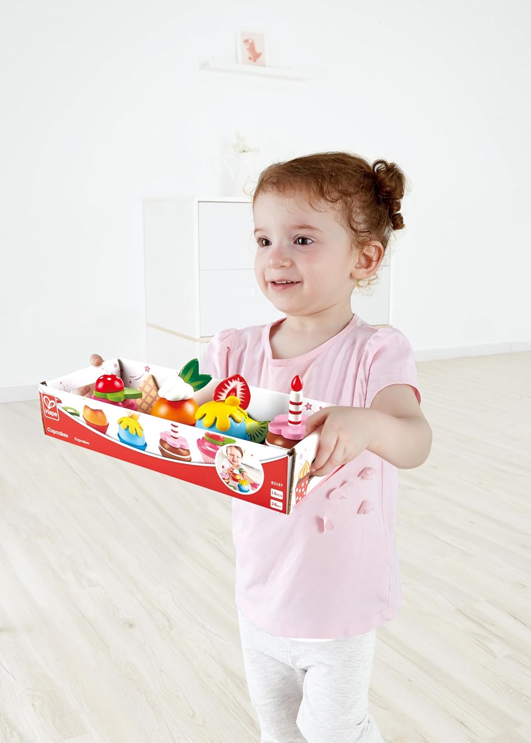 Hape E3157 - Cupcakes, Küchenspielzeug, Bunt