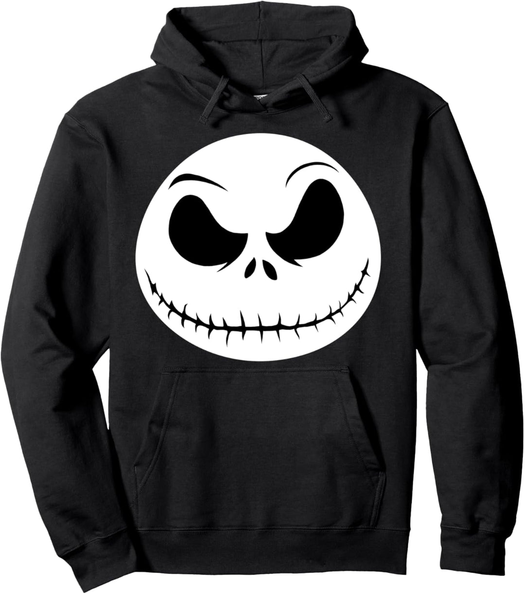 Disney The Nightmare Before Christmas Jack Big Face Pullover Hoodie