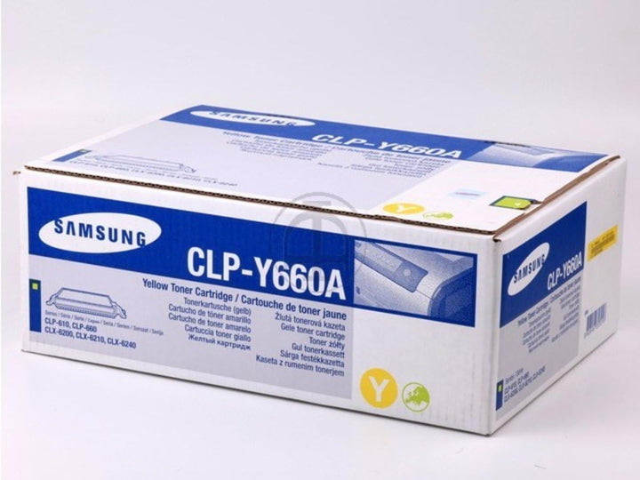 Samsung CLP-607 N (CLP-Y 660 A/ELS) - original - Toner gelb - 2.000 Seiten