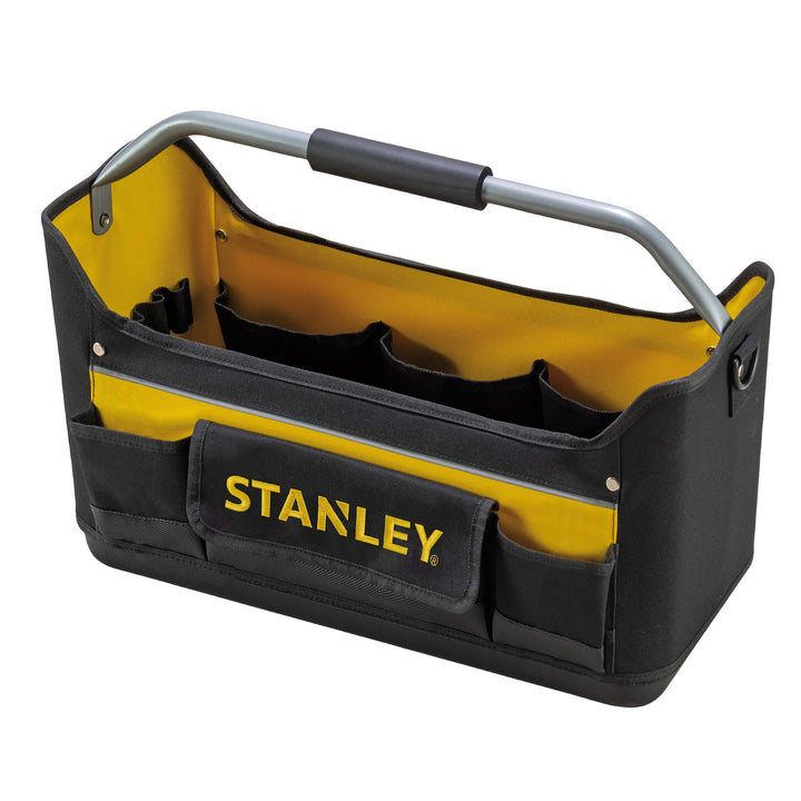 Stanley Werkzeugtrage / Werkzeugtasche (44.7x27.7x25.1cm, 600 Denier Nylon, ergonomischer Gummihandg