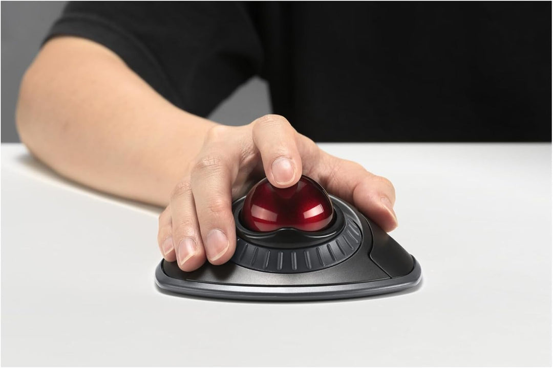 Kensington Orbit kabelloser Trackball mit Scrollring, professionelle Maus mit Bluetooth, (2,4 GHz ka