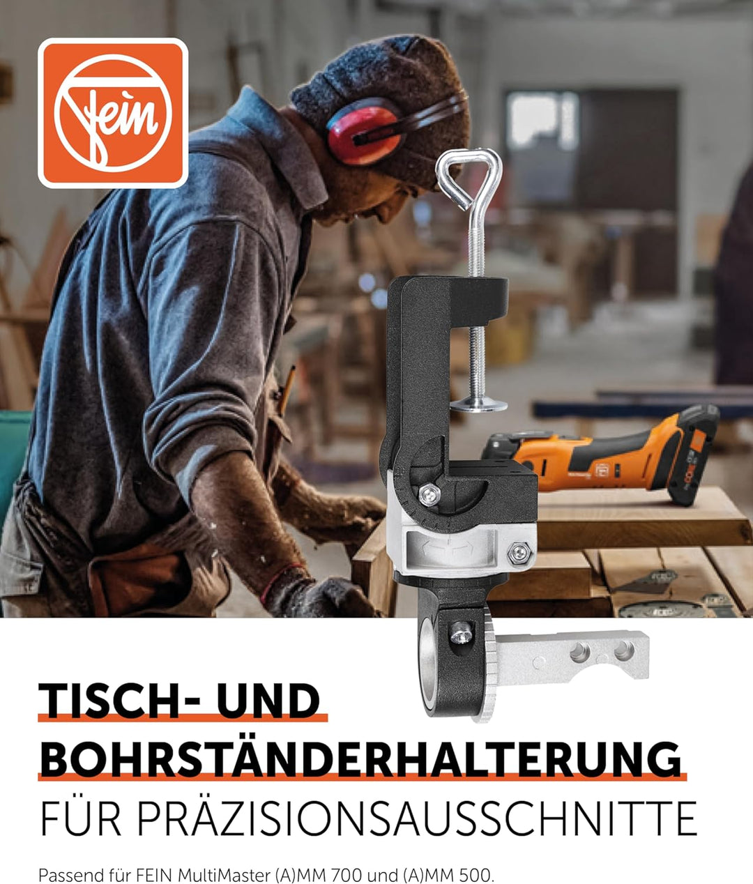Fein Tisch- und Bohrständerhalterung mit Spannhals 43 mm 92602083010
