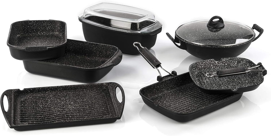 Barazzoni die Kochen besondere Lasagneform cm 25x20 schwarz, cm 25x20