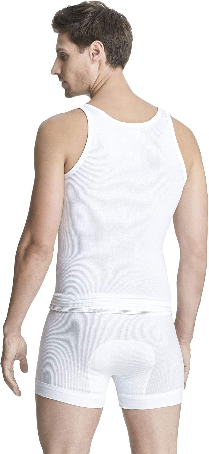 con-ta Herren-Unterhemd 4er-Pack Doppelripp, 5