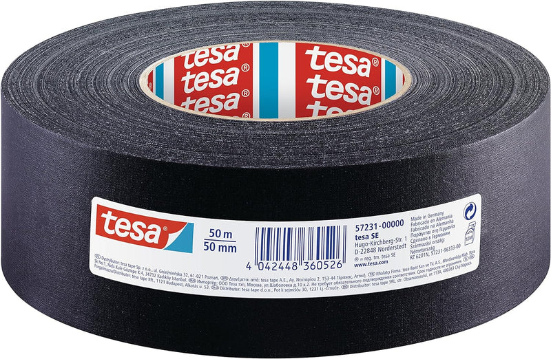 tesa extra Power Perfect Gewebeband - Gewebeverstärktes Ductape zum Basteln, Reparieren, Befestigen,