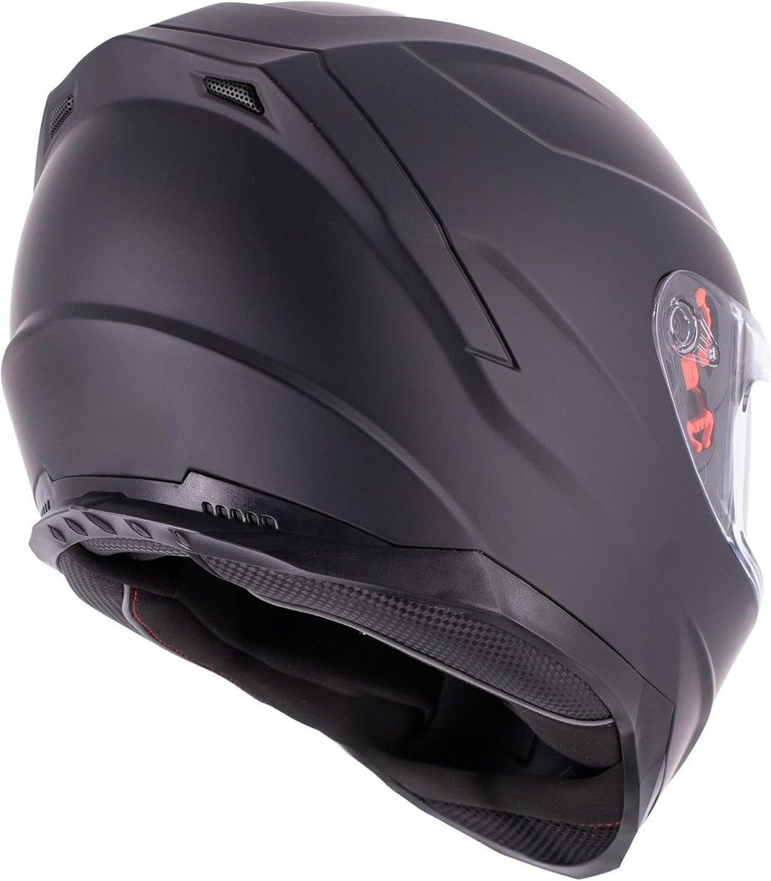 Broken Head BeProud Sport Motorradhelm Mit 2 Visieren (Klar + Schwarz) - Integralhelm XL (61-62 cm)