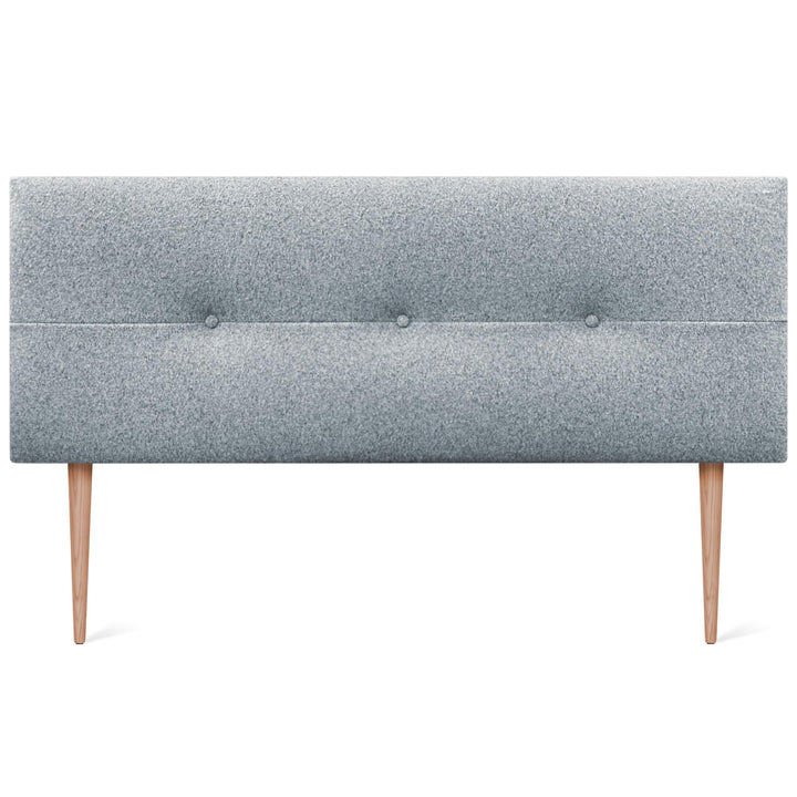 DHOME Kopfteil aus Kunstleder oder Stoff AQUALINE Pro Kopfteil Polsterkopfteil Luxusbett (Stoff Perl