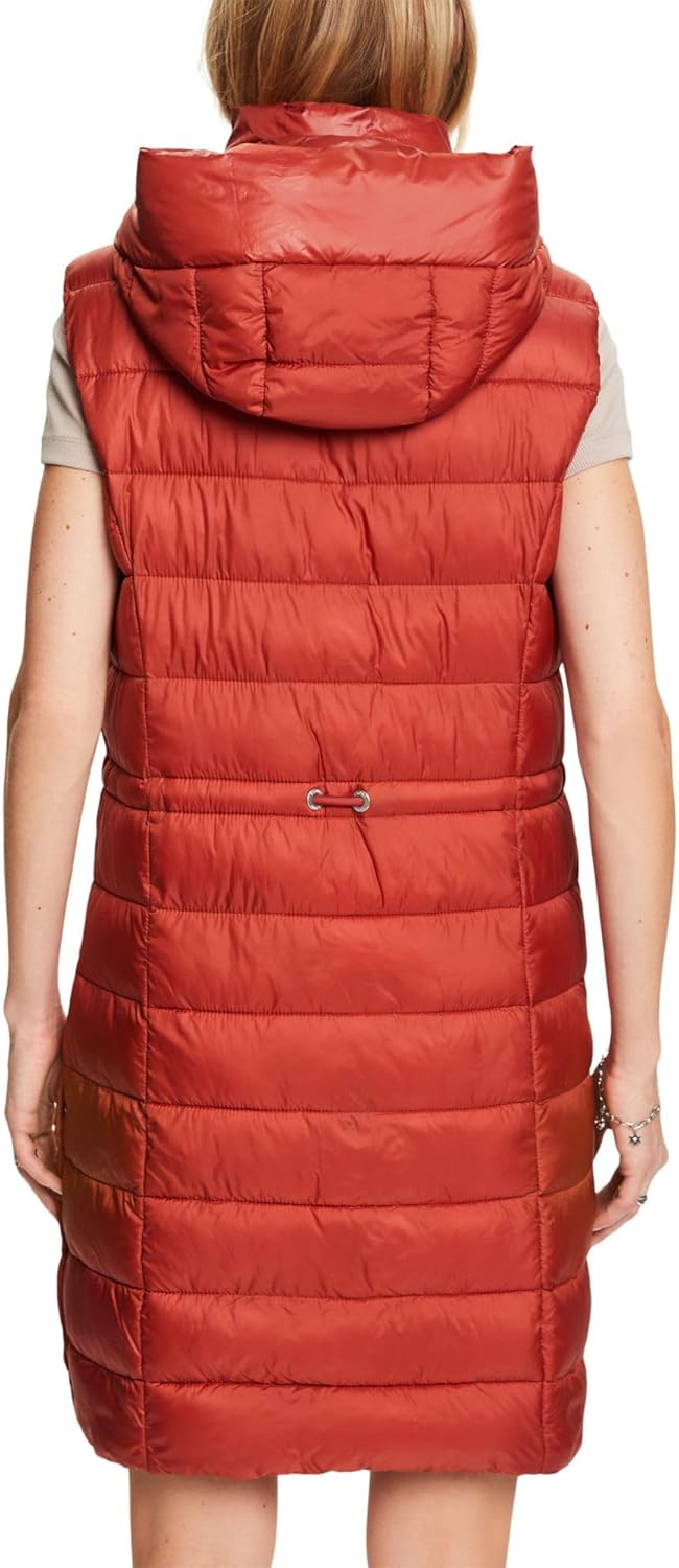 ESPRIT Damen Weste XS 220/RUST BROWN, XS 220/RUST BROWN