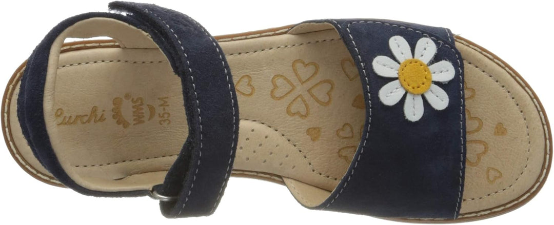 Lurchi Mädchen Zenzi Riemchensandalen 26 EU Blau Navy 22, 26 EU Blau Navy 22
