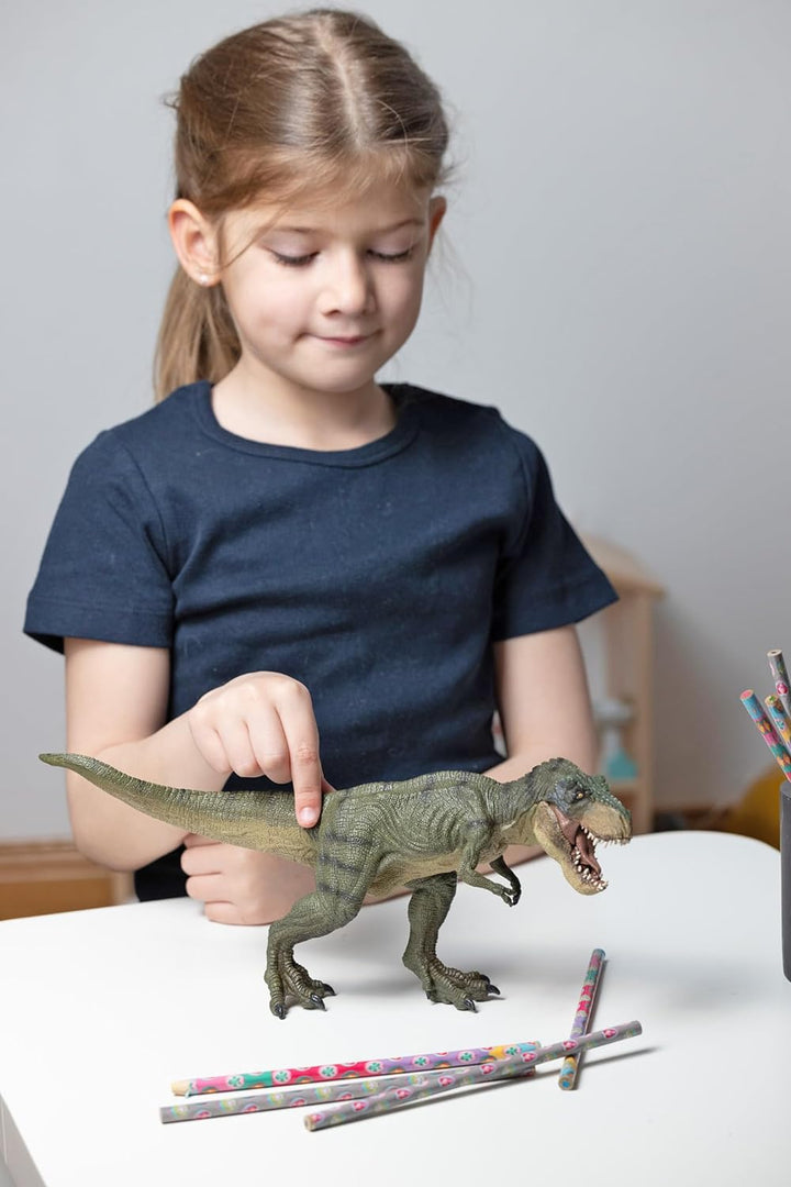 Papo 55027 - Laufender T-Rex, Spielfigur, grün T-Rex grün, T-Rex grün