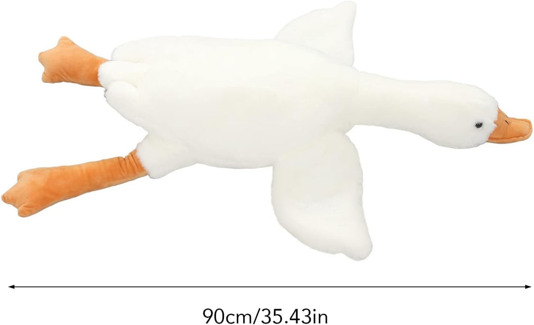 Tiiyee Gans Kuscheltier, Schwan Stofftier Schweden Plüsch Stuffed Toy Riesige Plüschtiere Ente Puppe
