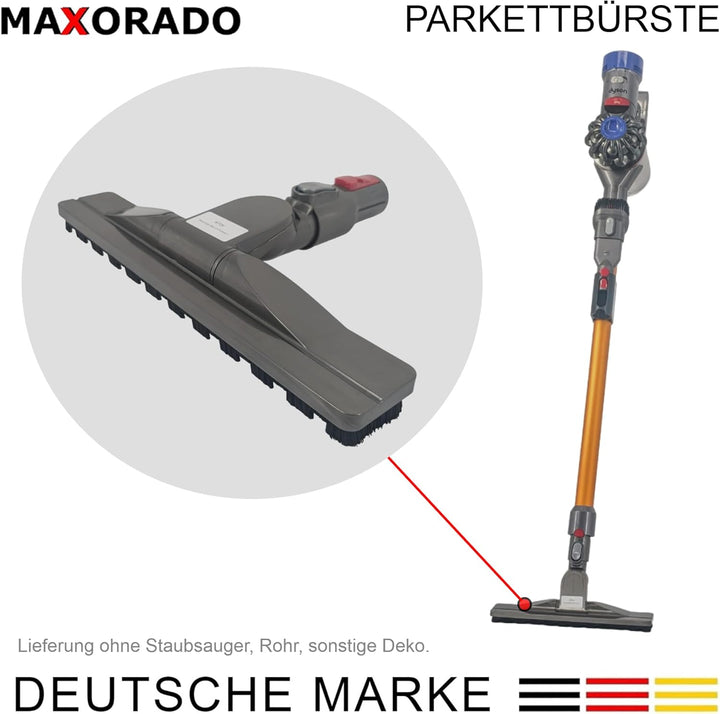 Parkettdüse für V7 V8 V10 V11 V15 GEN5 Hartbodendüse Parkettbürste Bodendüse kompatibel mit Dyson St