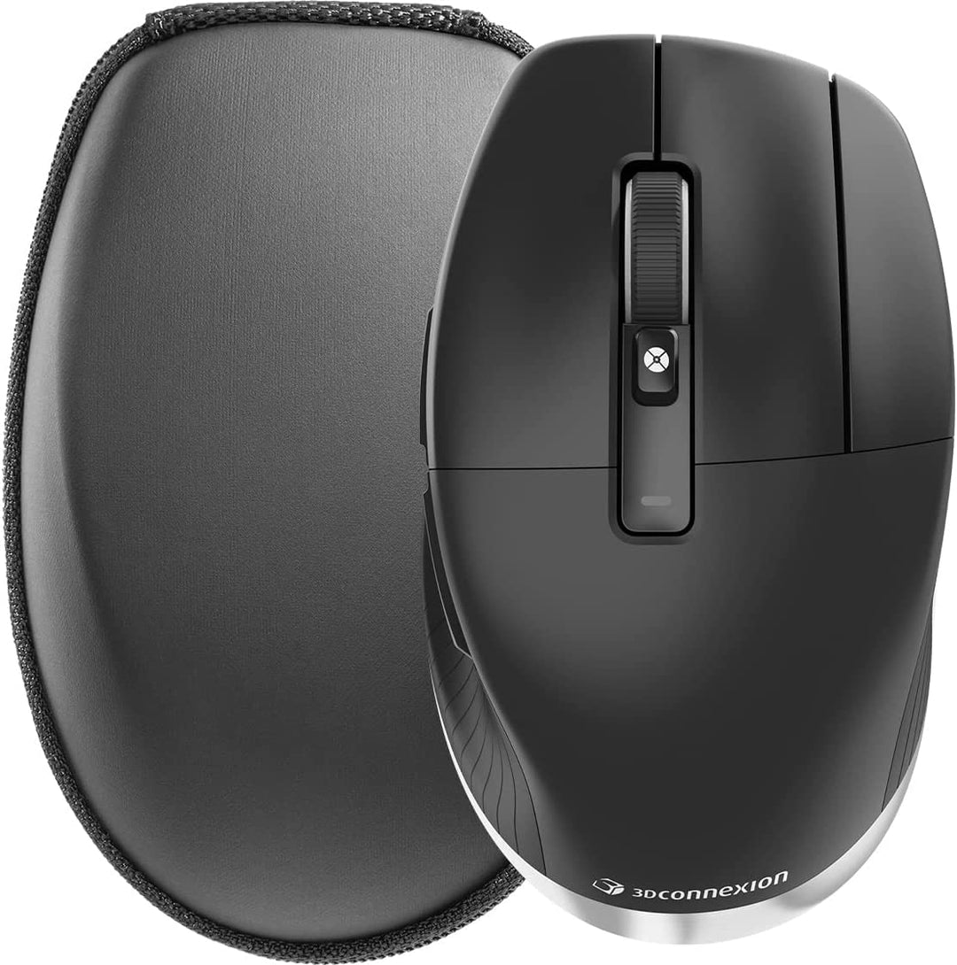 3Dconnexion CadMouse Pro Wireless (Ergonomische Maus, optisch, kabellos, USB-C, Rechtshänder, schwar