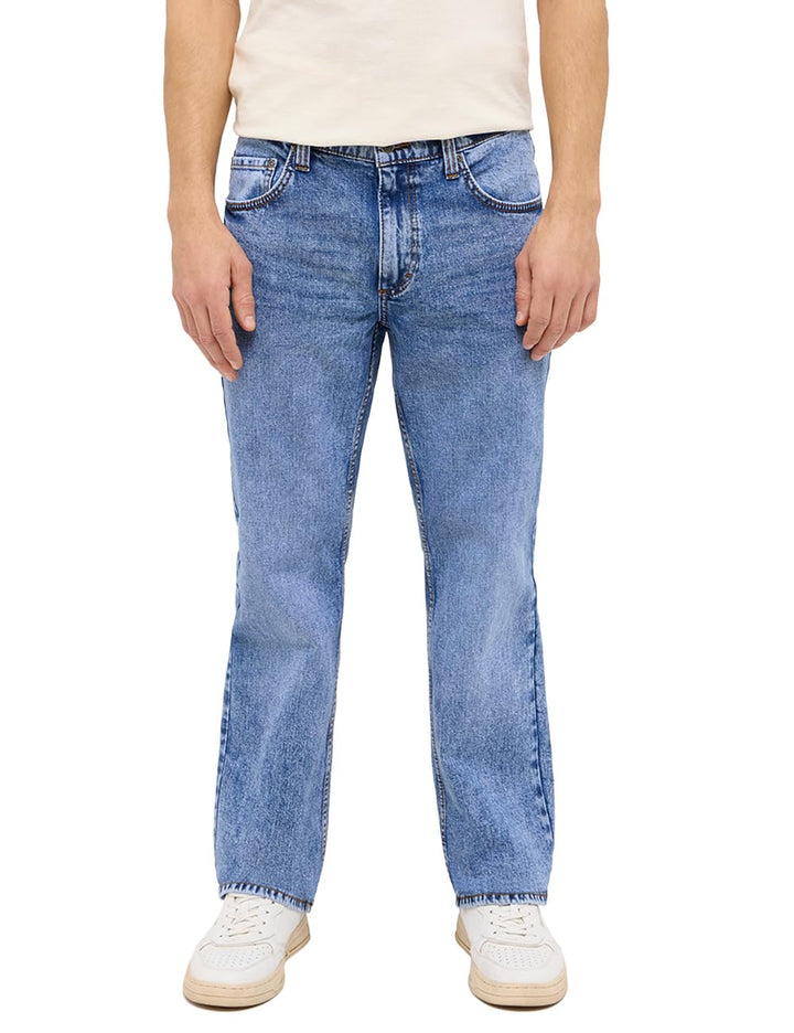MUSTANG Herren Jeans Hose Style Big Sur 30W / 30L Blau, 30W / 30L Blau
