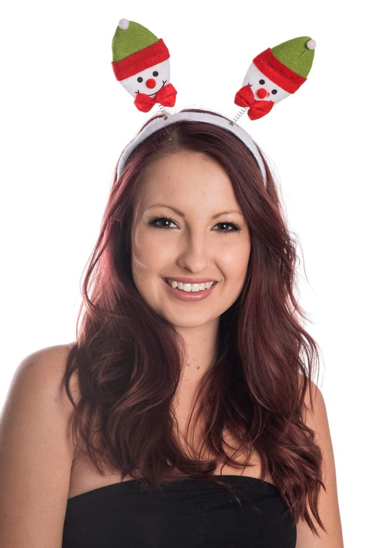 100 Stück im Set Haarreif Geweih Weihnachtsmütze Nikolausmütze Winter Mütze Mützen Nikolaus Santa Ro