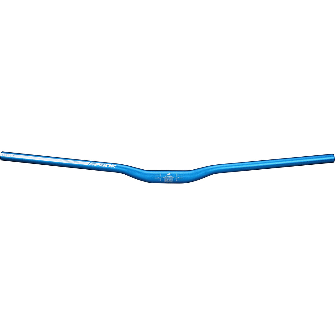 Spank Cintre Spoon ¯31,8mm, 800mm Rise 20mm Blue Mountainbike-Kleiderbügel, blau, 31,8 mm 31,8 mm Bl
