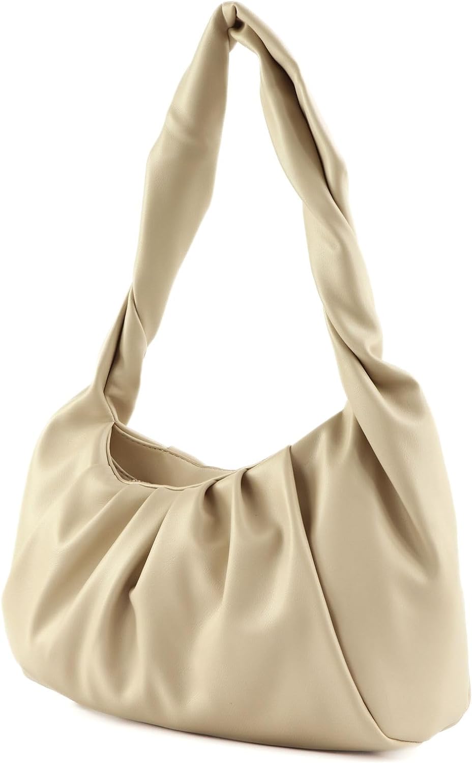 VALENTINO Lake Re Hobo Bag Cream White