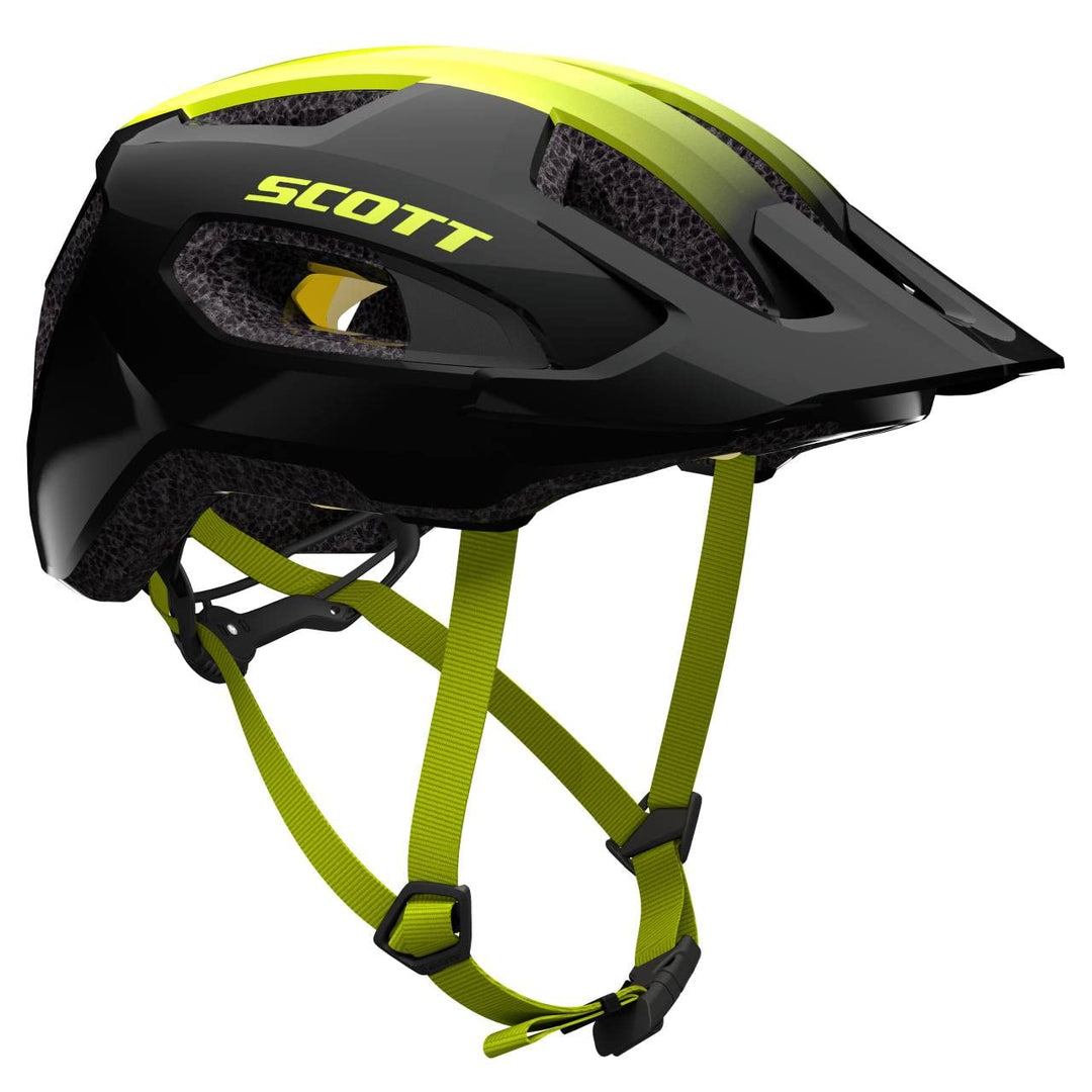 Scott Supra Plus MIPS MTB Fahrrad Helm schwarz/gelb 2024 black/radium yellow S/M, black/radium yello