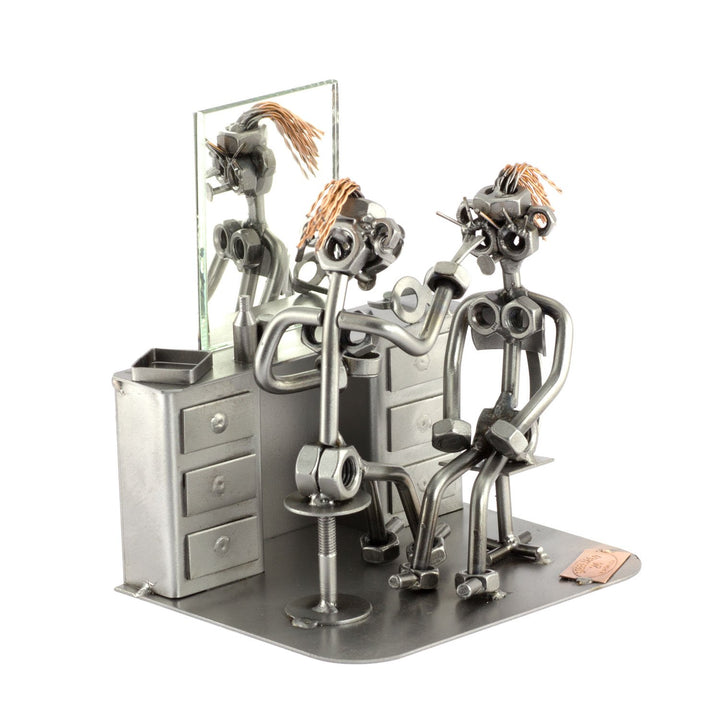 Steelman24 I Schraubenmännchen Kosmetikerin/Visagistin I Made in Germany I Handarbeit I Geschenkidee