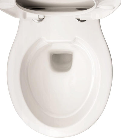 'aquaSu® Wand-WC-Set, Tiefspüler, Spülrandlose Toilette, Hängetoilette, Einfache Reinigung, weiss We