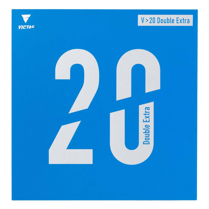 VICTAS Belag V > 20 Double Extra Schwarz 2,3 mm, Schwarz 2,3 mm