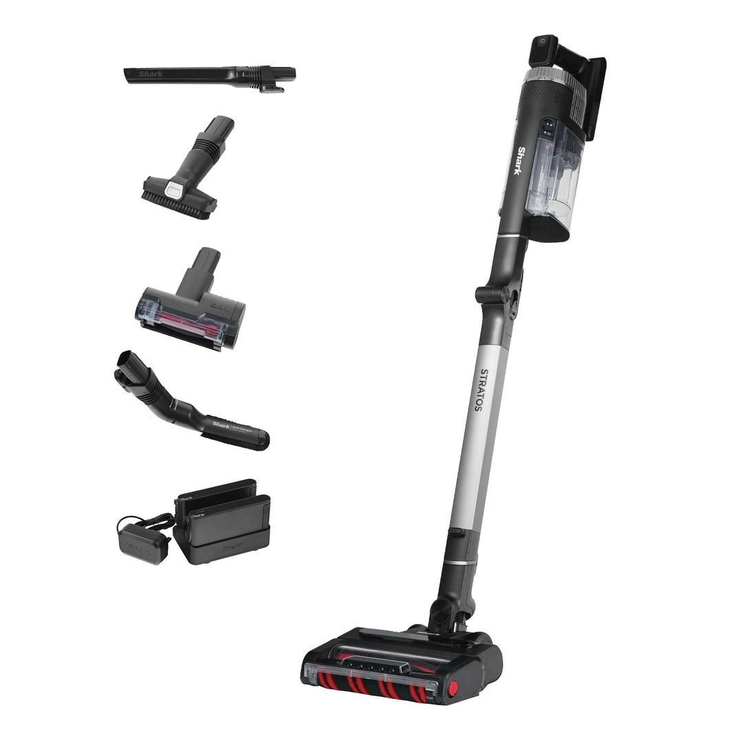 Shark Stratos kabelloser Akku-Staubsauger, PowerFins Plus, 120 Min Laufzeit, Anti-Hair-Wrap- & Clean