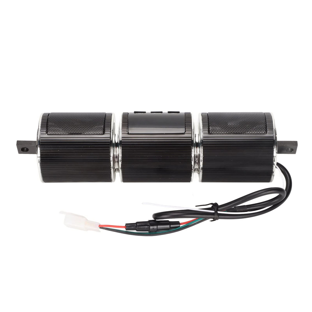 Motorrad-Audiosysteme, Motorrad-Bluetooth-Lautsprechersystem, Kabelloses IP54-wasserdichtes DC12V-Au