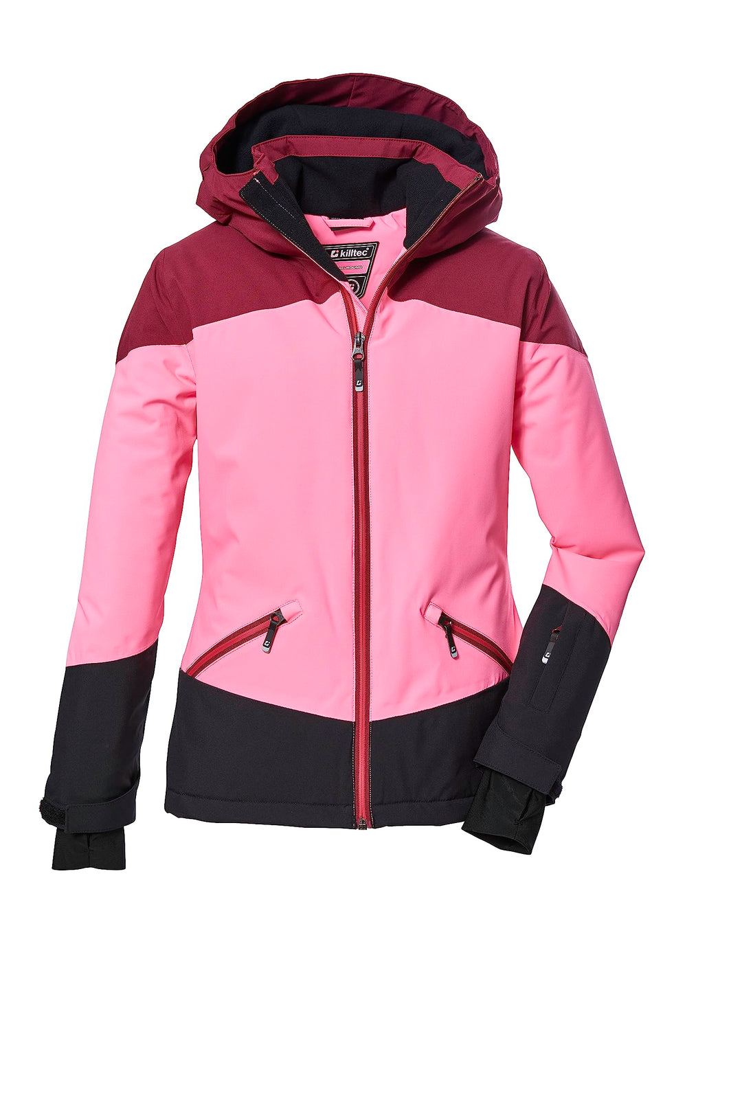 Killtec Mädchen Ksw 151 Grls Ski Jckt Skijacke wasserdicht/Funktionsjacke mit Kapuze und Schneefang