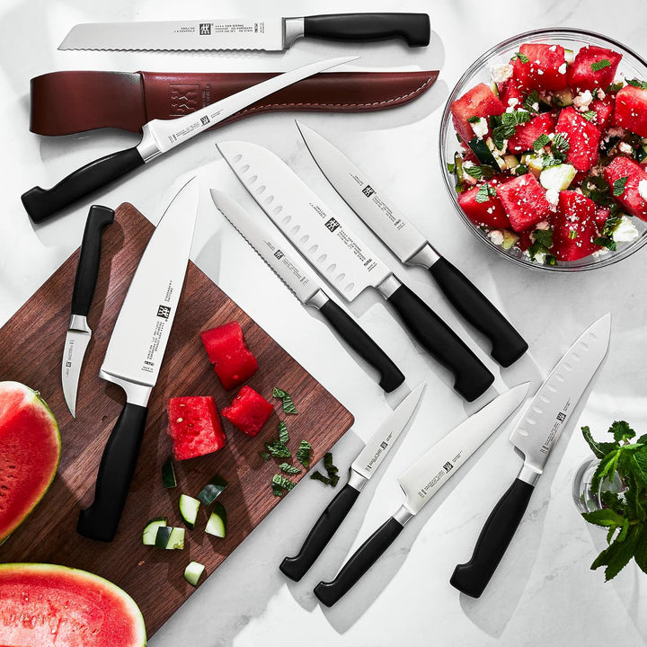 ZWILLING Vier Sterne Fleischmesser 26 cm, Rostfreier Spezialstahl, Ergonomischer Kunststoff-Griff, S