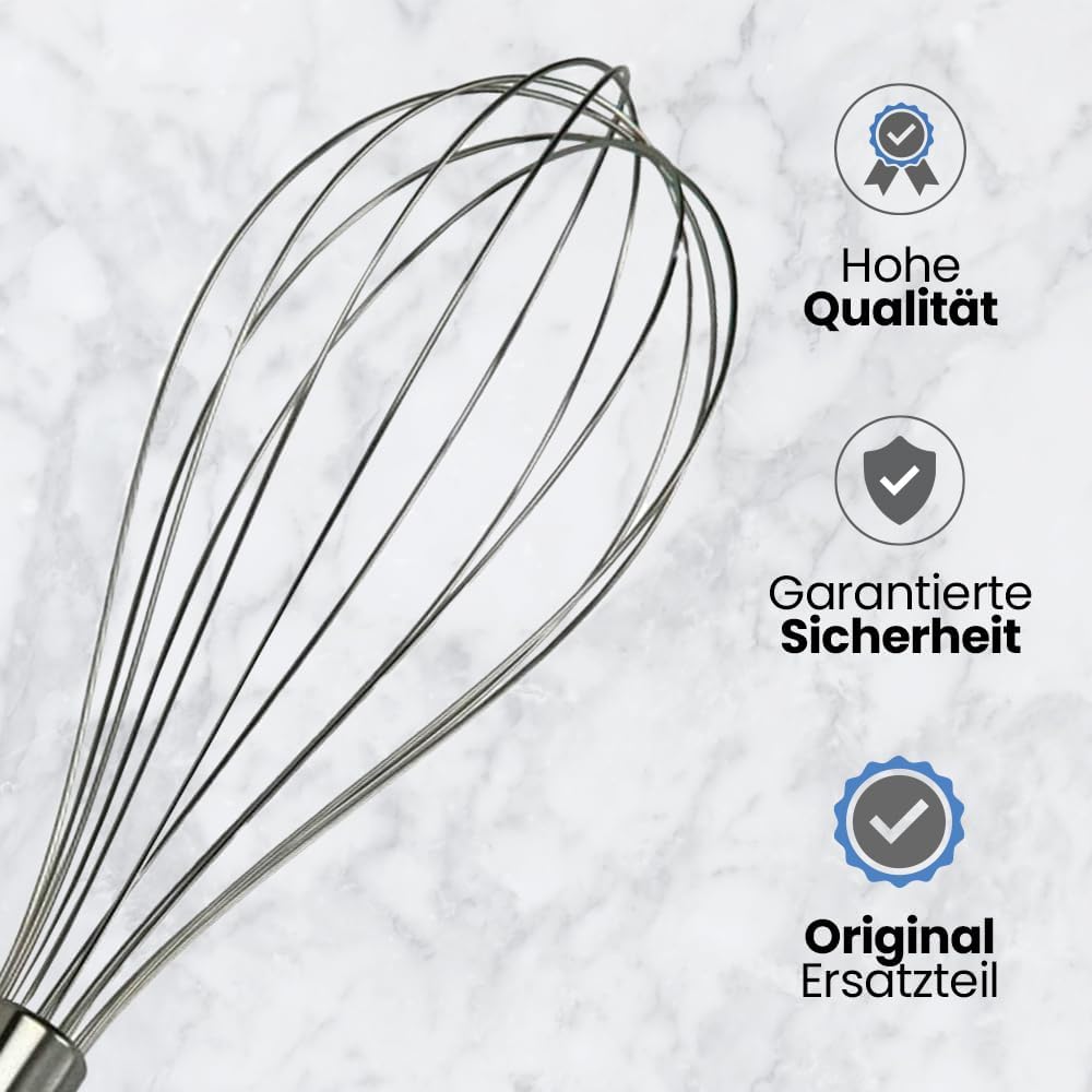 Anakel Home Ersatz-Mixerschläger BR64189652, kompatibel mit Braun MR6500M Mixer | Metallstäbe, 200 x