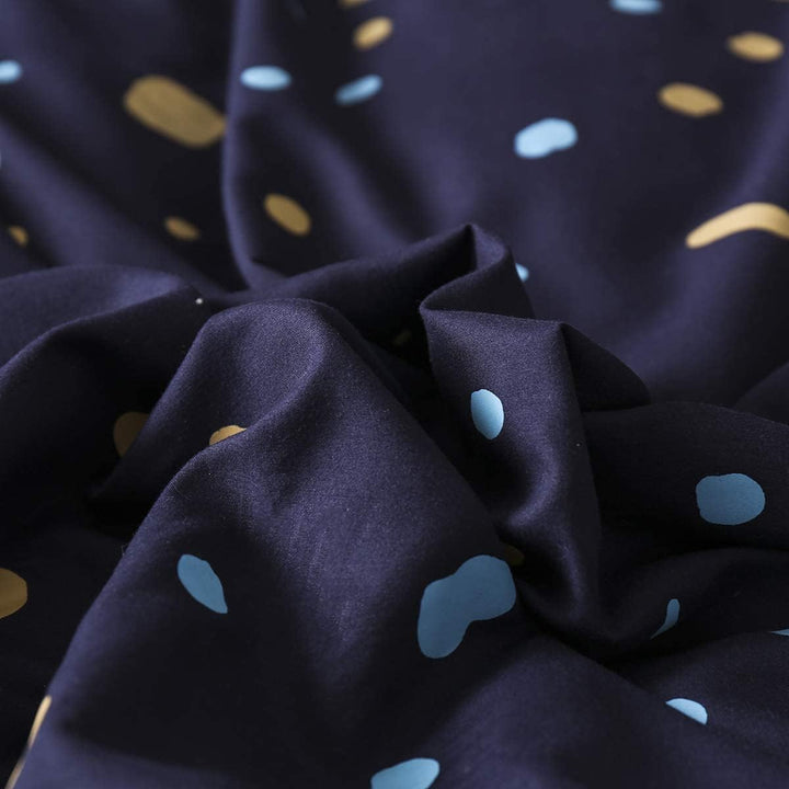 Kinder Im Dunkeln Leuchtend Bettbezug Blaue Cartoon Sterne Universum Bettwäsche Set für Teenager Jun