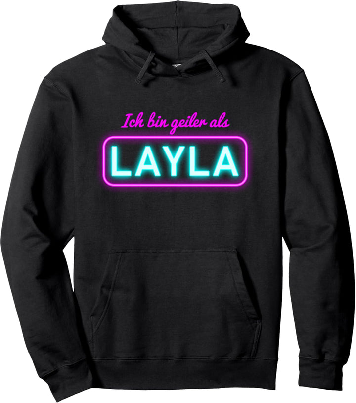 Mallorca Ich Bin Geiler Als Layla Malle Pullover Hoodie