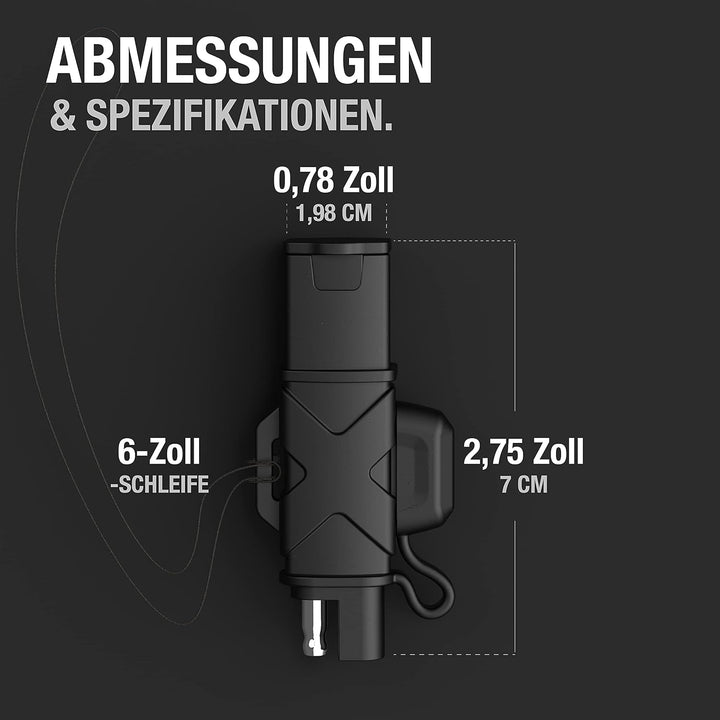 NOCO GC009 X-Connect SAE-Adapter-Zubehör Genius Smart Batterieladegeräte