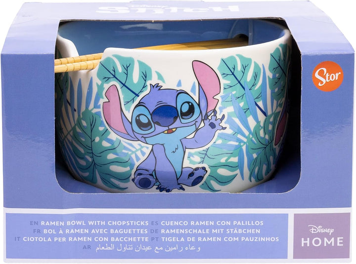 Lilo & Stitch Ramen Bowl with Chopsticks Stitch Aloha Bunt, Bunt